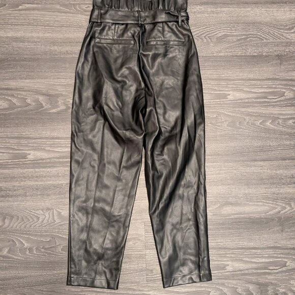 12 THOMPSON Leather Jeans - Picture 3 of 5